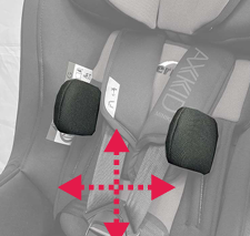 Боковые поддержки с регулировкой